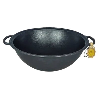 Чугунный узбекский WOK казан 8 литров