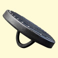Runder Grillpresse aus Gusseisen 20 cm