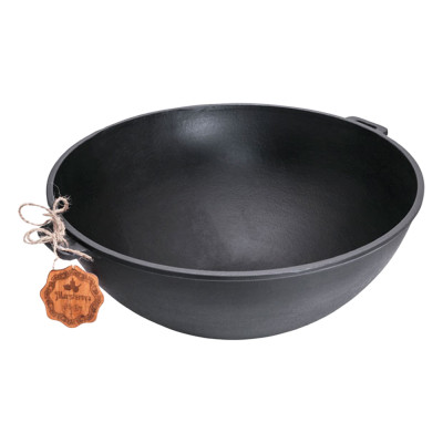 Чугунный узбекский WOK казан 12 литров