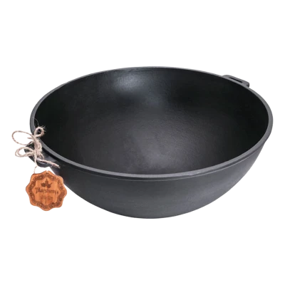 Чугунный узбекский WOK казан 12 литров