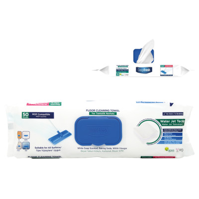 Полотенца для мытья полов, не оставляющие следов, 50 штук