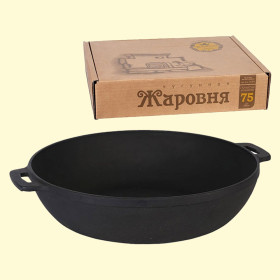 Чугунная жаровня 28×6 см