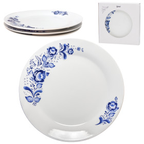 Набор из 3 тарелок Гжель Ø26,5 см