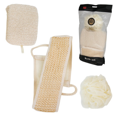 Набор для ванны из сизаля