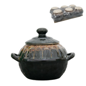 Горшок для выпекания 0,6 л корзинка (набор из 6 горшков)