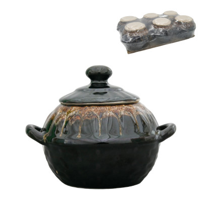 Горшок для выпекания 0,6 л корзинка (набор из 6 горшков)