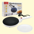 Pfannkuchen-Maker Pfannkuchenmeister Ø24 cm, 800W, elektrisch, antihaft, VerGr.: 24 × 43,5 × 6,5 cm