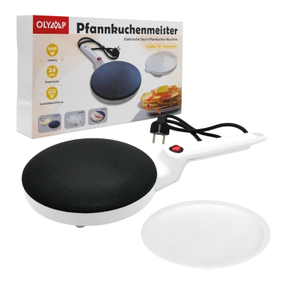 Блинница электрическая погружная Pfannkuchenmeister Ø24 см, 800W, упаковка: 24 × 43,5 × 6,5 см