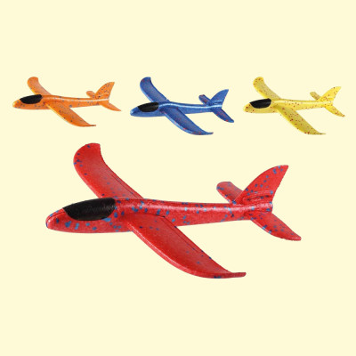 Планер из пенопласта 37 см, цвета в ассортименте