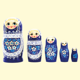 Матрёшка Новый Жемчуг M5, 18 см