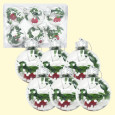 Weihnachtskugeln Левин, Ø 6 cm, 6er-Set