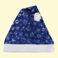 Weihnachtsmütze Снежная феерия, 26 × 38 cm, Set mit 5 Stück, Blau