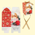 Faltbare Geschenkbox zu Weihnachten С Новым годом, 12 × 18 × 12 cm
