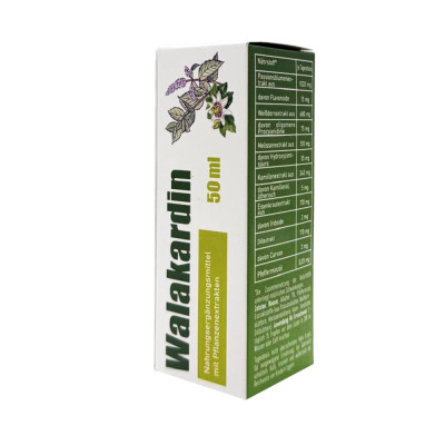 Валaкaрдин, 50 мл, многоязычная упаковка: RU, EN, FR, NL, ES, IT