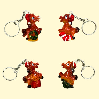 Набор брелоков Год Лошади 24 шт, 3 x 2 x 9 см