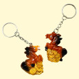 Schlüsselanhänger-Set Jahr des Pferdes 24-tlg, 3 x 2 x 9 cm