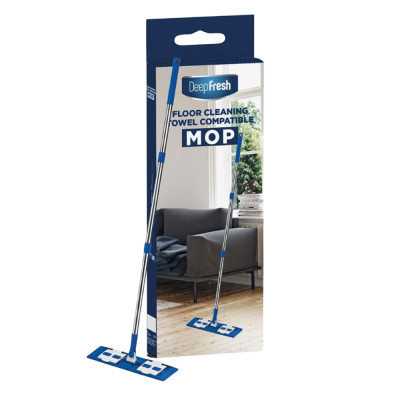 DEEP FRESH Швабра с системой крепления для влажных салфеток Deep Fresh, 1 шт