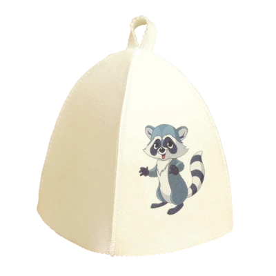 Банные шапки детские, войлок, шерсть 30%, полиэстер 70%