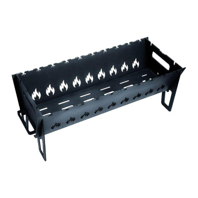 Разборный мангал Boyscout, 630 x 260 x 250 мм, толщина 4 мм, 10 шампуров