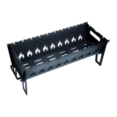 Разборный мангал Boyscout, 630 x 260 x 250 мм, толщина 4 мм, 10 шампуров