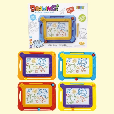 Магнитная доска для рисования 24 см, в ассортименте 4 цвета