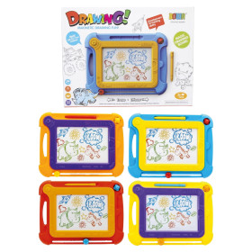 Магнитная доска для рисования 24 см, в ассортименте 4 цвета