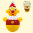 Musikalische Stehaufpuppe Clown, ca. 25 cm, aus PVC