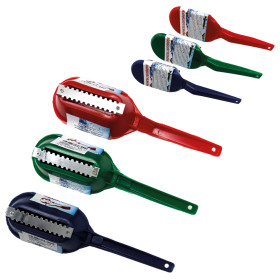 Скребок для чистки рыбы с контейнером из нержавеющей стали, цвета в ассортименте, 20 х 6 х 4,5 см