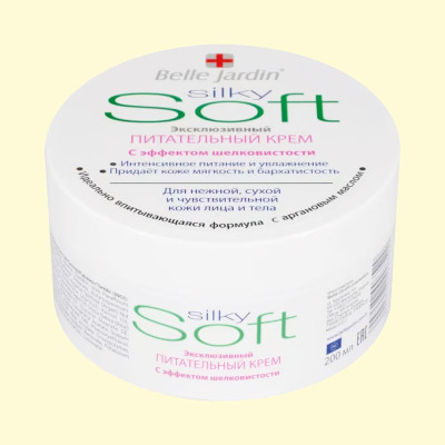 Belle Jardin Питательный крем с шелковистым эффектом, 200 мл