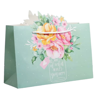 Пакет подарочный Для тебя, 30 × 23 × 10 см