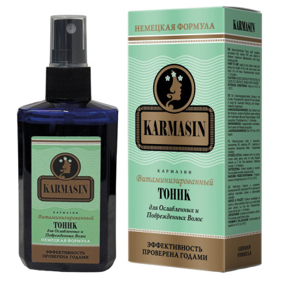 Pharma Group KARMASIN — Тоник для ослабленных и поврежденных волос с витаминами, 100 мл