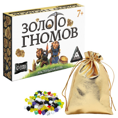 Настольная игра Золото гномов на удачу, 7+