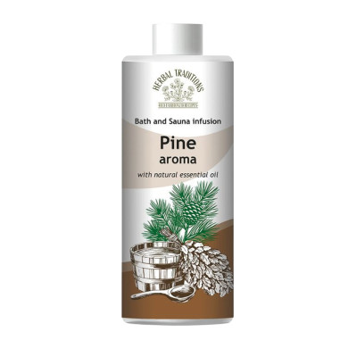 Herbal Traditions Ароматический настой для ванн и саун с сосной, 500 мл