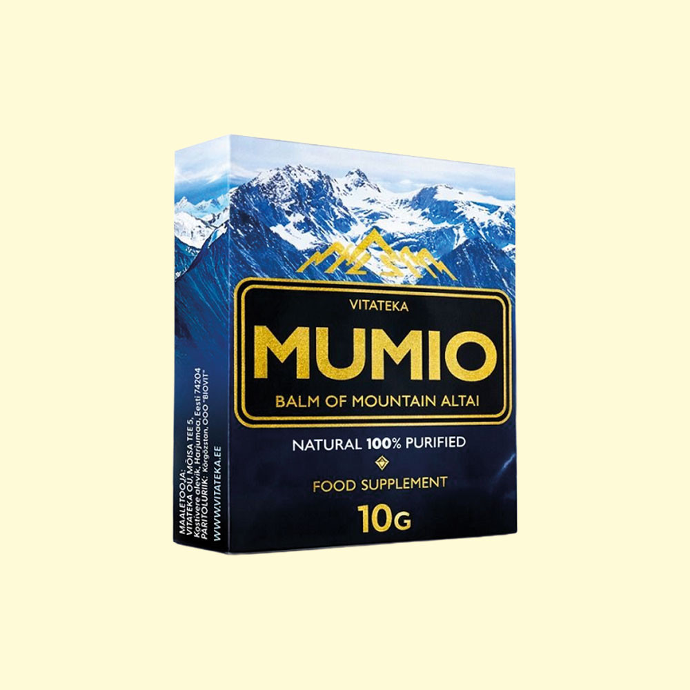 Vitateka очищенное мумие (Shilajit), 10 г