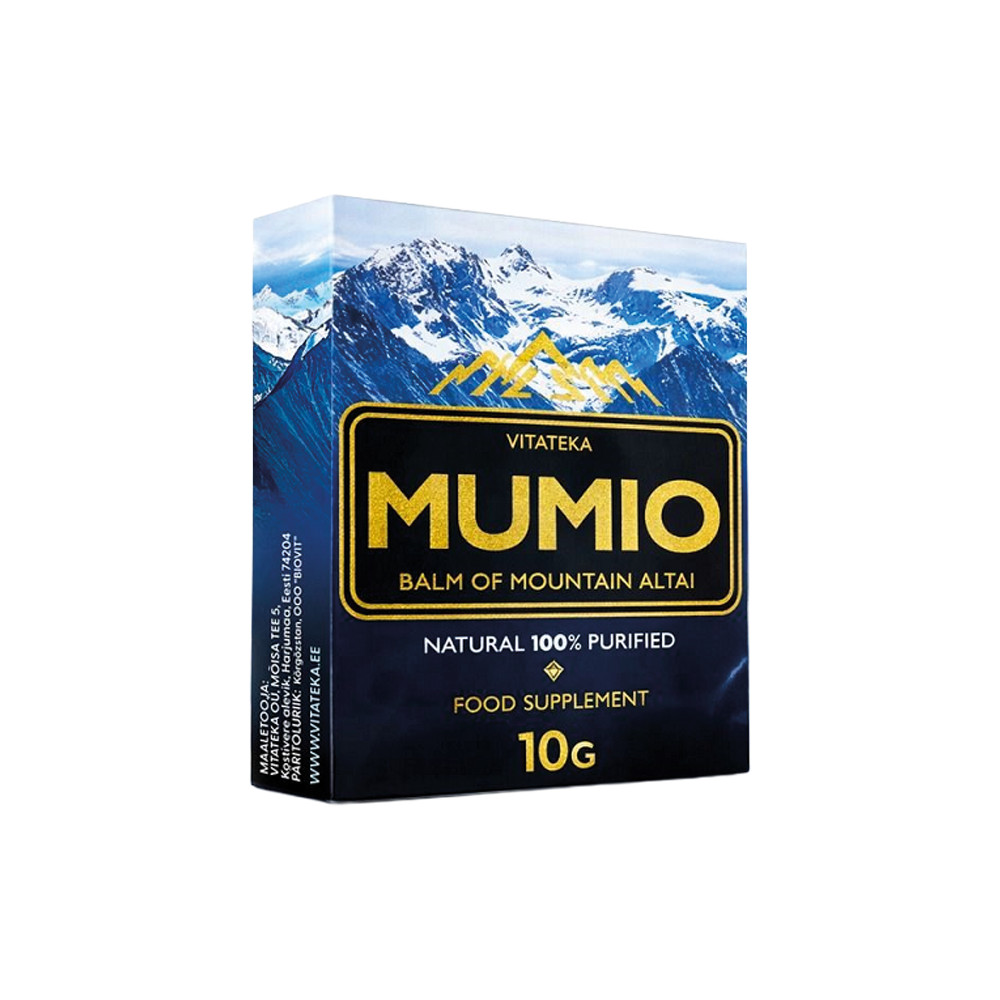 Vitateka очищенное мумие (Shilajit), 10 г