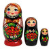 Матрёшка Рябина малая M3, 11 см