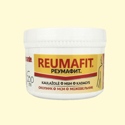 Травяной гель REUMAFIT с окопником, экстрактом можжевельника и МСМ, 250 мл