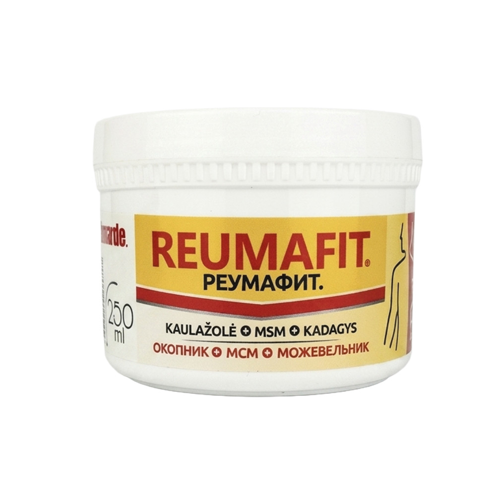 Травяной гель REUMAFIT с окопником, экстрактом можжевельника и МСМ, 250 мл