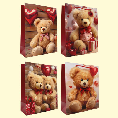 Подарочный набор из 12 пакетов, 26 x 32 x 10 см