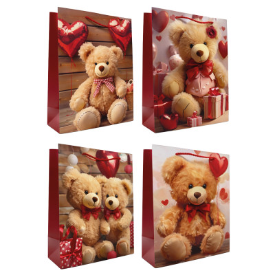 Подарочный набор из 12 пакетов, 26 x 32 x 10 см