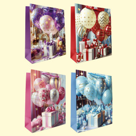 Подарочный набор из 12 пакетов, 26 x 32 x 10 см