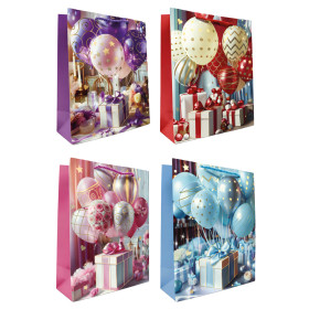 Подарочный набор из 12 пакетов, 26 x 32 x 10 см