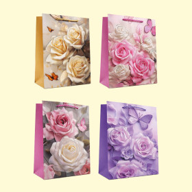 Подарочный набор из 12 пакетов, 18 x 24 x 8,5 см