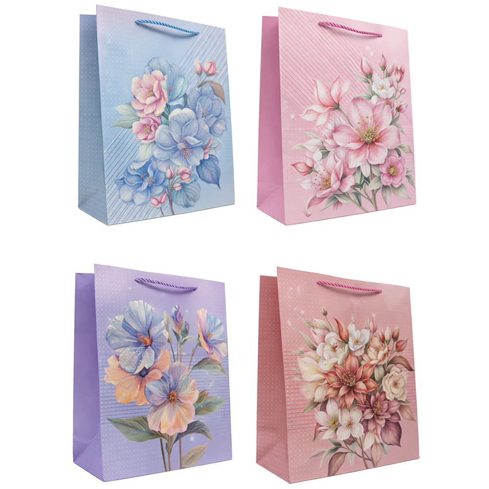 Подарочный набор из 12 пакетов, 26 x 32 x 10 см