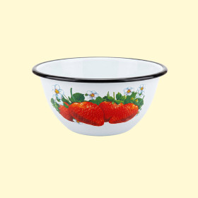 Эмалированная миска, 0,8 л