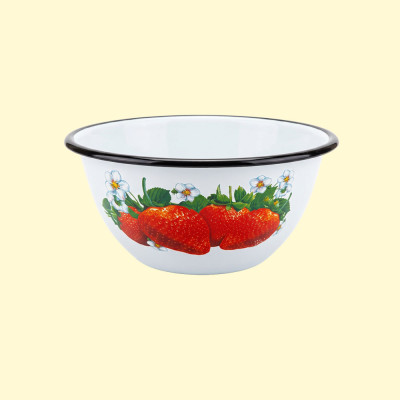 Эмалированная миска, 0,8 л