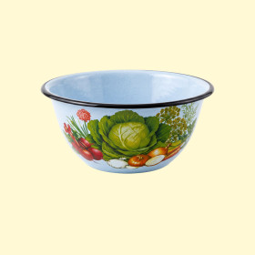 Эмалированная миска, 0,8 л