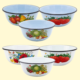Эмалированная миска, 3,5 л