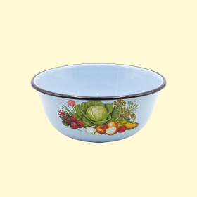 Эмалированная миска, 1,5 л