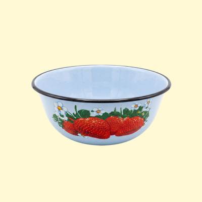 Эмалированная миска, 1,5 л
